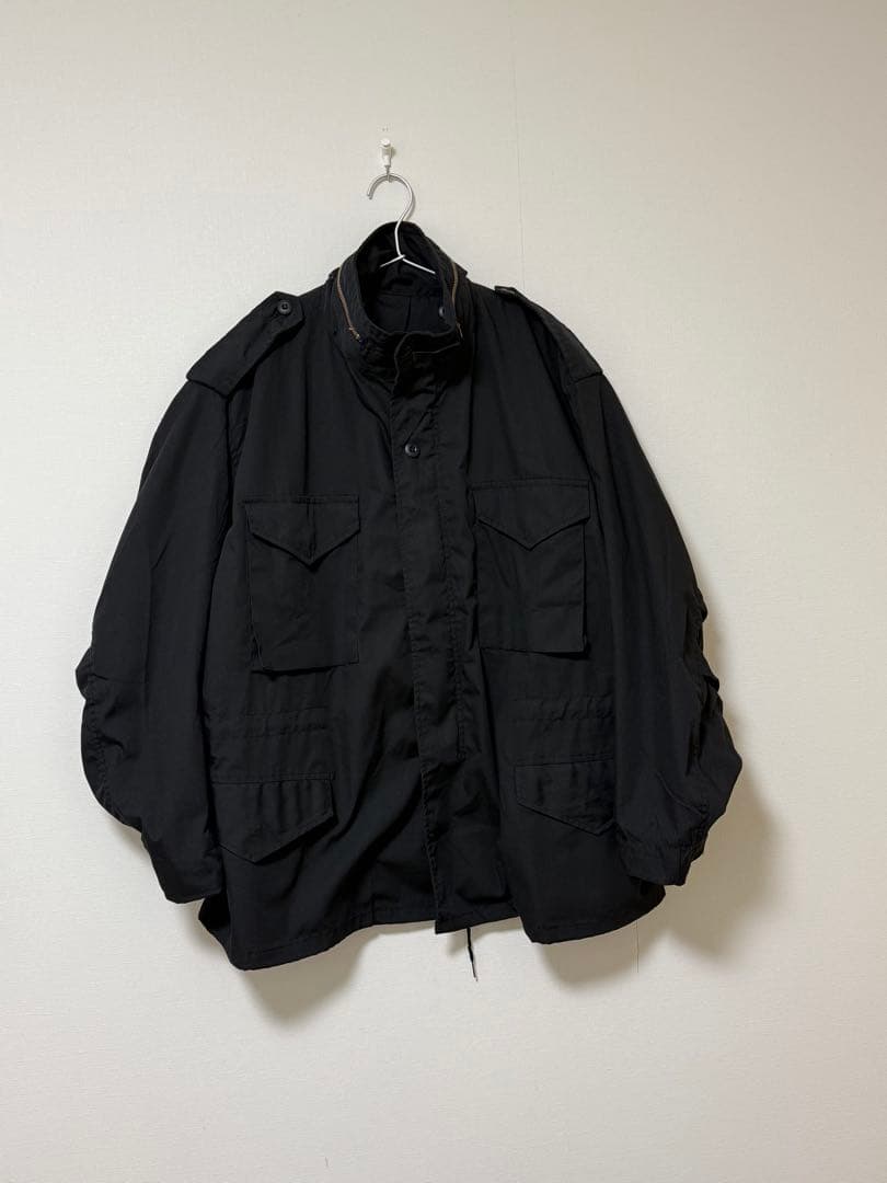m65フィールドジャケットブラック80-90s USA製
