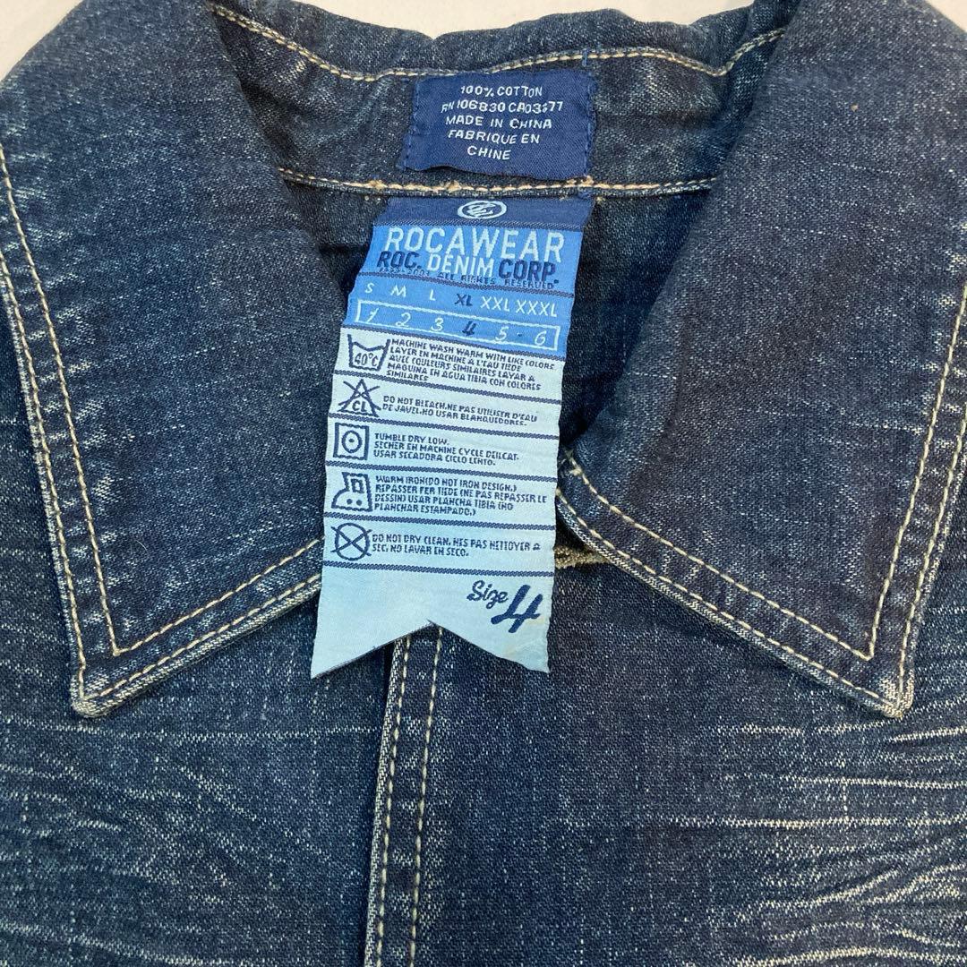 新品☆Roca Wearデニム カバーオール[インディゴ]