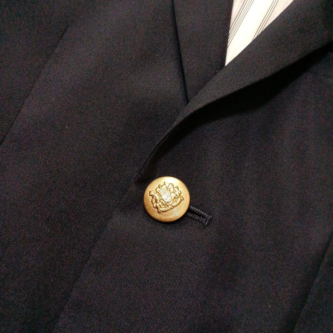 美品✨グリーンレーベルリラクシング　フォーマルスーツセット　金ボタン　ネイビー