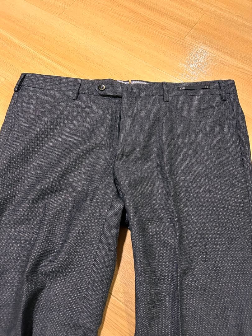 未使用　PT01 ウールツイード　バーズアイ　スーパー110s 54