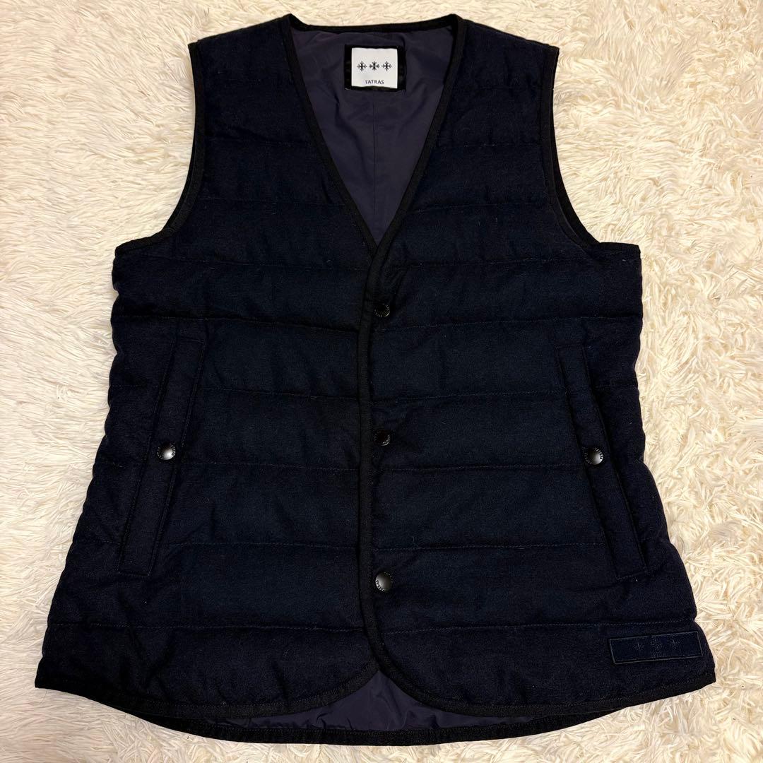 TATRAS PAVIA キルティング インナーダウンベスト サイズL 03