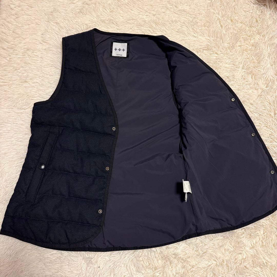 TATRAS PAVIA キルティング インナーダウンベスト サイズL 03