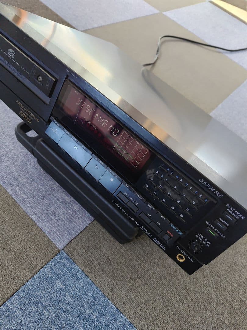 ソニー「CDP-337ESD」CDプレイヤー