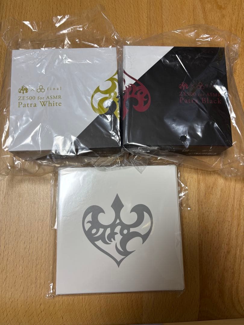 イヤホン ZE500 for ASMR -Patra Black/Patra White-