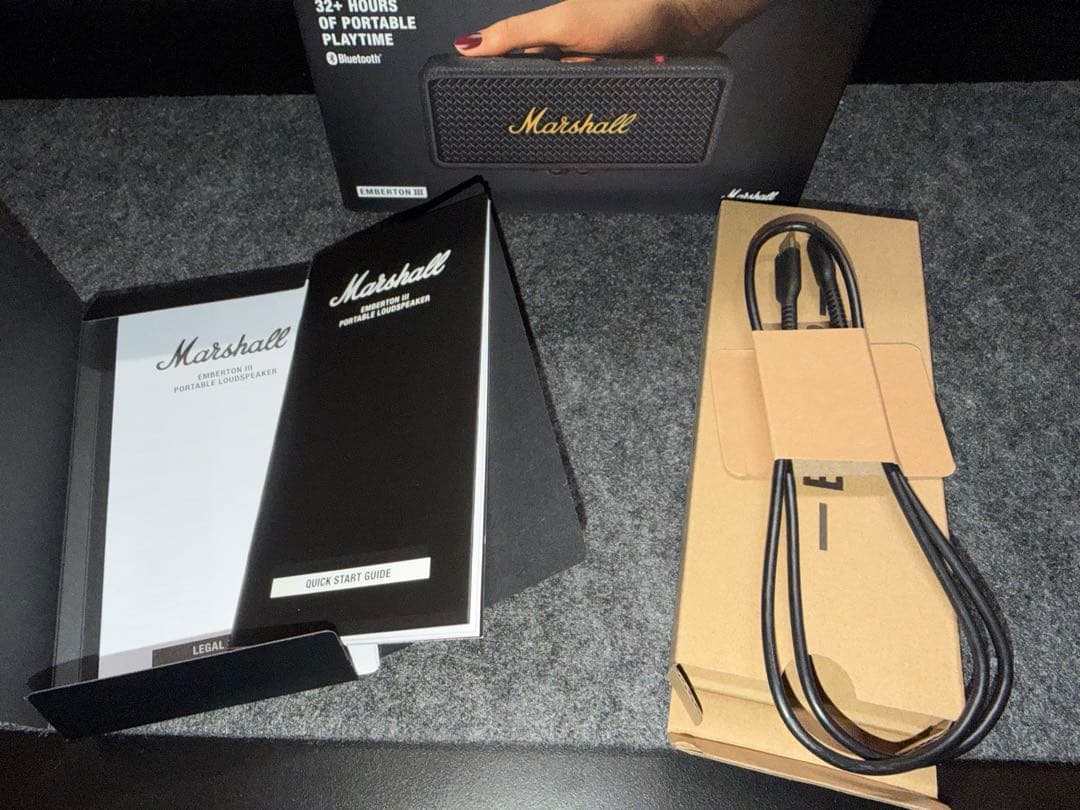 Marshall Emberton III（エンバートン3）スピーカー ブラック