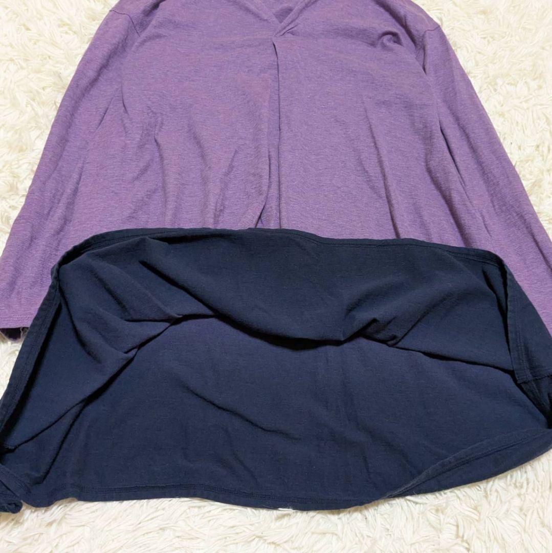✨美品✨ ヨーガンレール チュニック Vネック チュニック グラデーション M