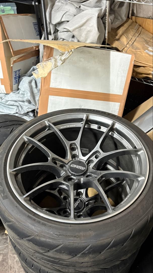 RAYS G025 19in PCD120 9J/10J 4本セット 