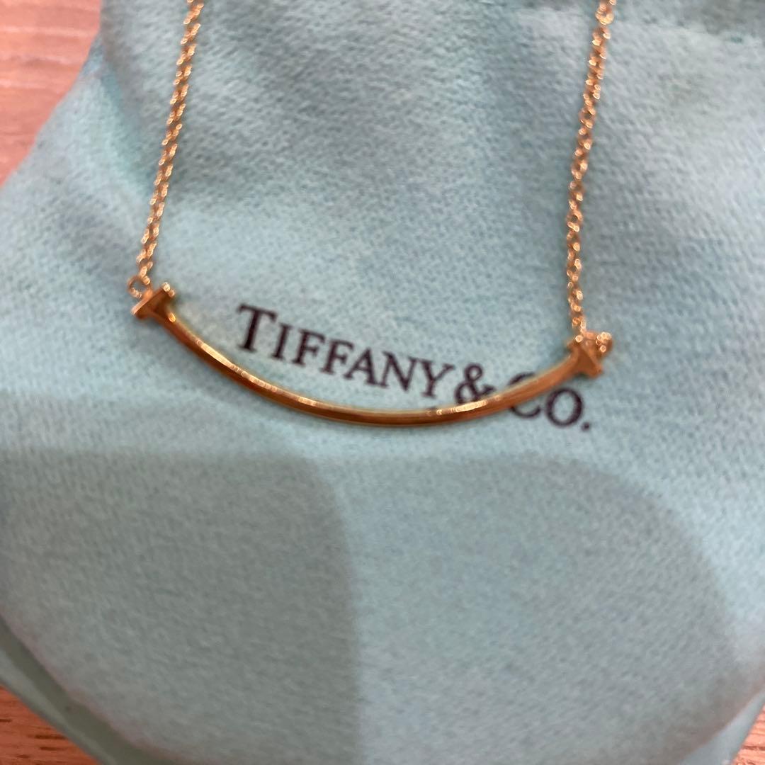 まる 　Tiffany & Co ティファニー　ネックレス　tスマイル