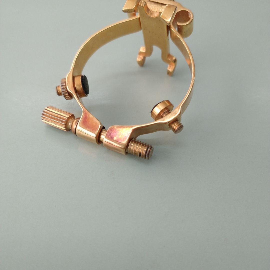 クラリネット JLV リガチャー 24K メッキ