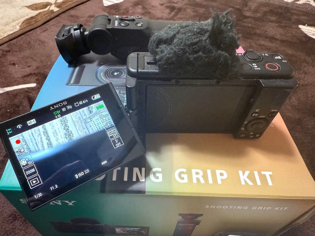 SONY VLOGCAM ZV-1 ll&シューティンググリップキット