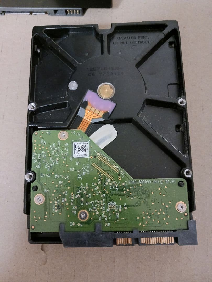 中古 WD & Seagate 3TB HDDセット