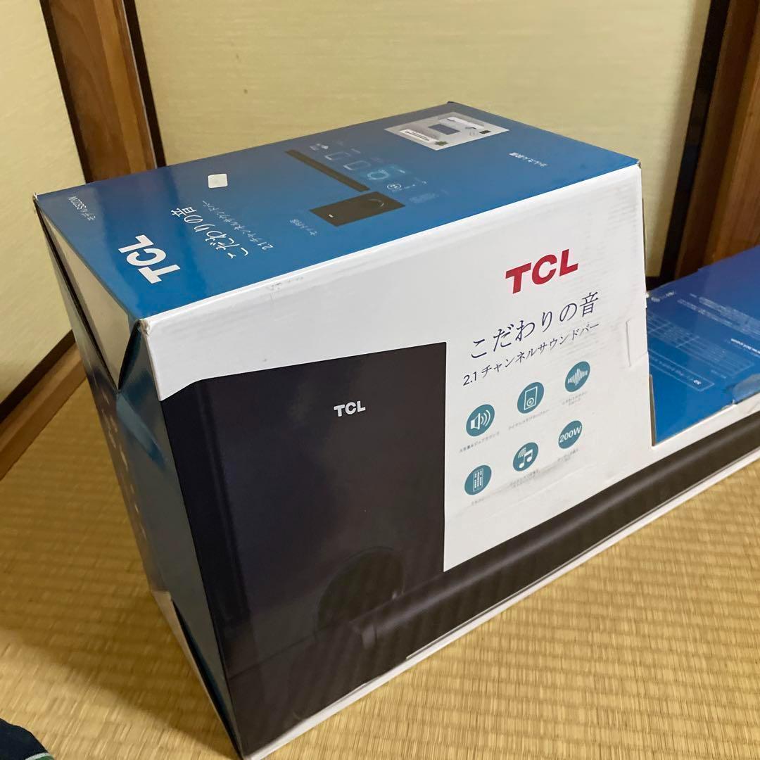 TCL 2.1ch サウンドバー ワイヤレスサブウーファー S522W