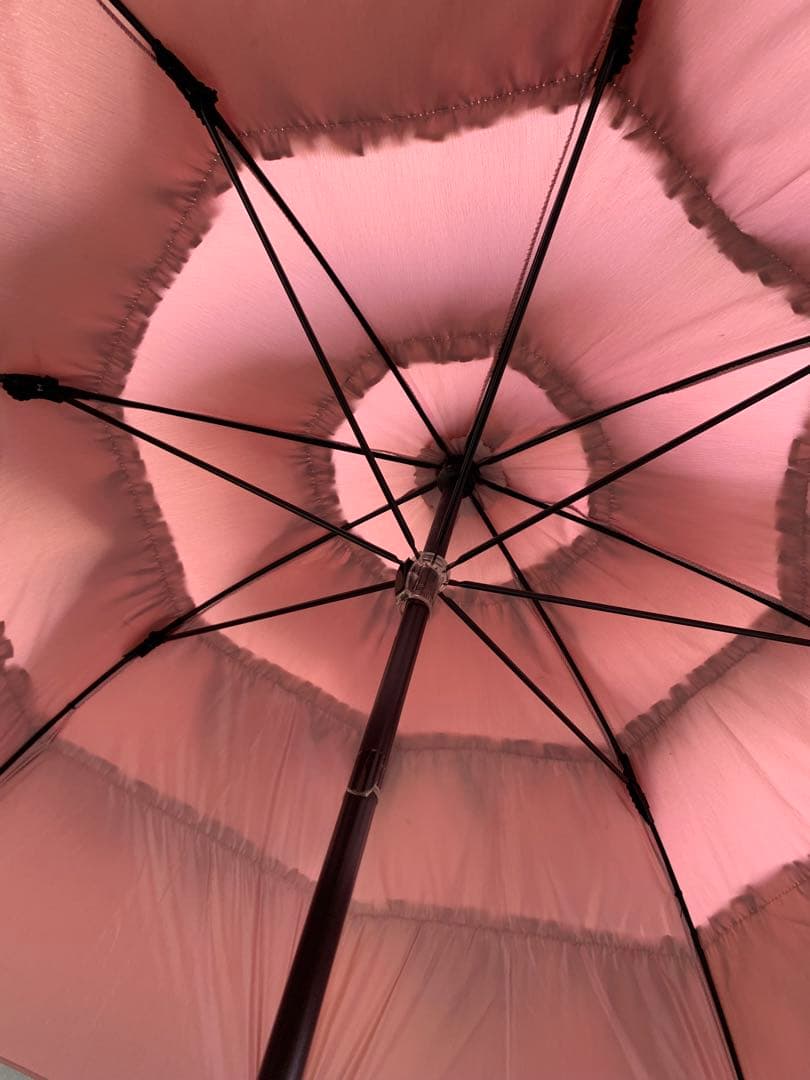 GUY DE JEAN ギ・ド・ジャン CANCAN 晴雨兼用　日傘　ピンク