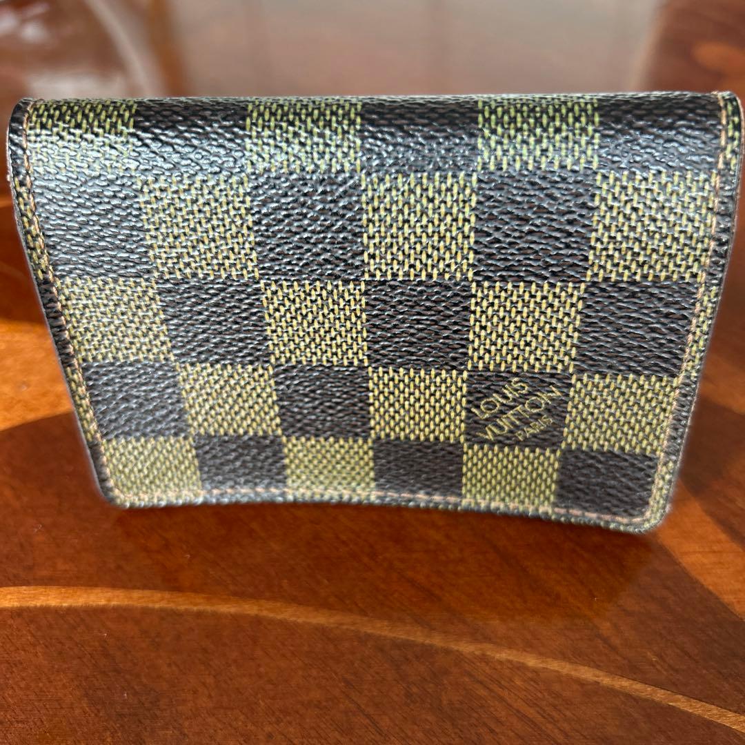 ダミエ　名刺入れ