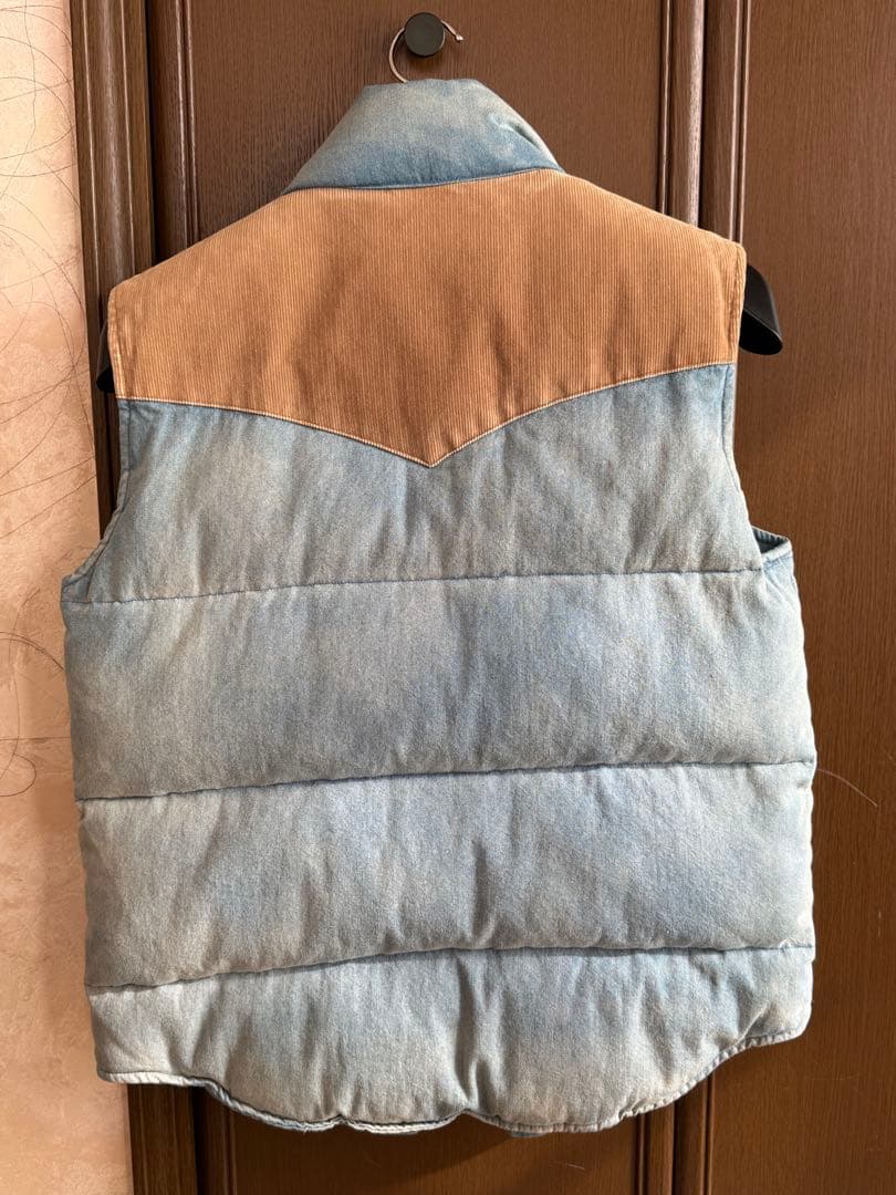 ロンハーマン　ダウンベスト　コンチョボタン