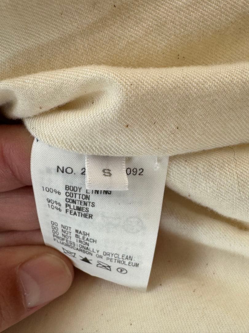 ロンハーマン　ダウンベスト　コンチョボタン