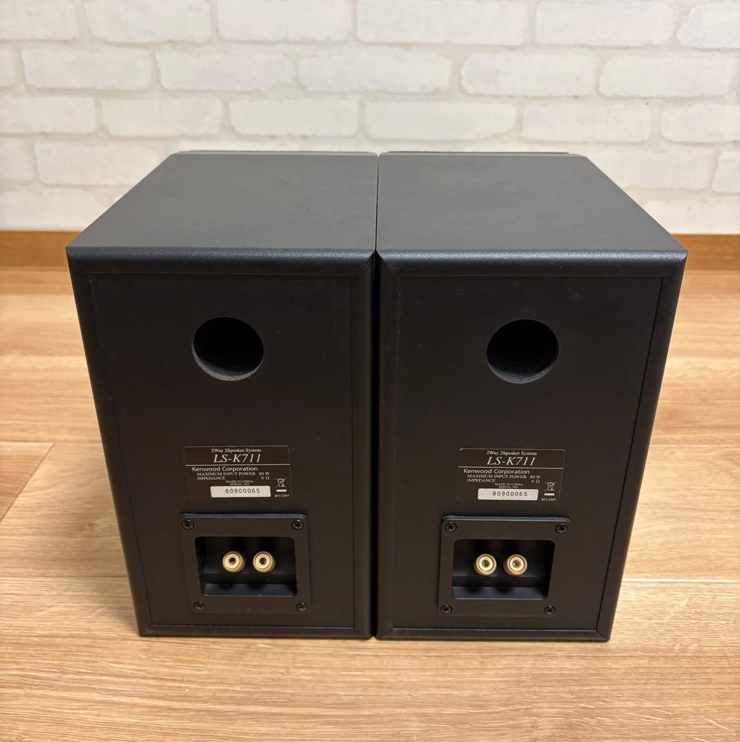 KENWOOD R-K711 LS-K711 CDチューナーアンプ　スピーカー