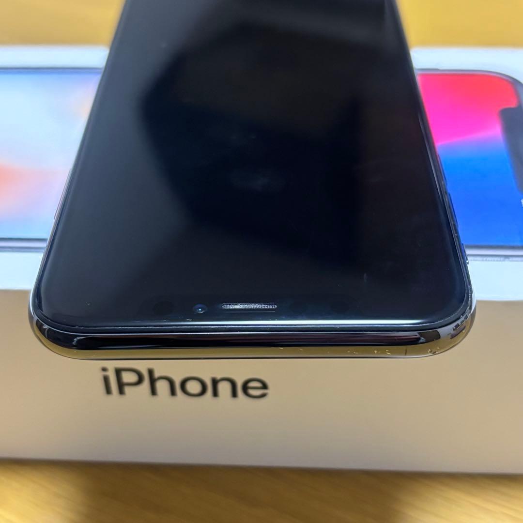 【バッテリ100％】iPhoneX 256GBスペースグレー