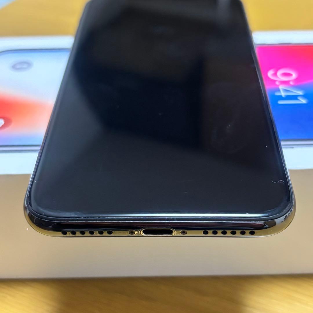 【バッテリ100％】iPhoneX 256GBスペースグレー