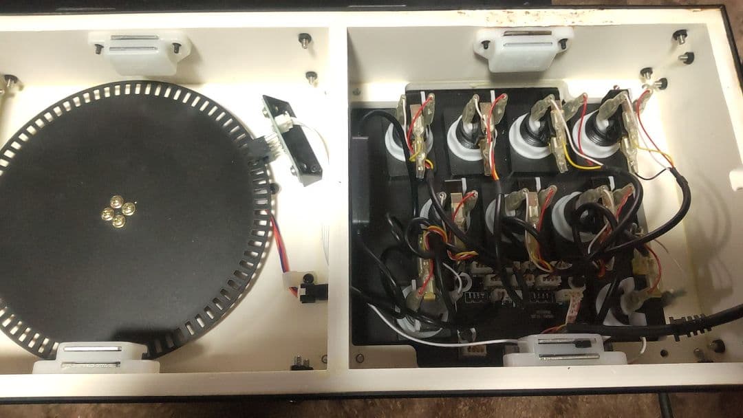 ビートマニア DAO FPS コントローラー 静音化 ターンテーブルRGB仕様