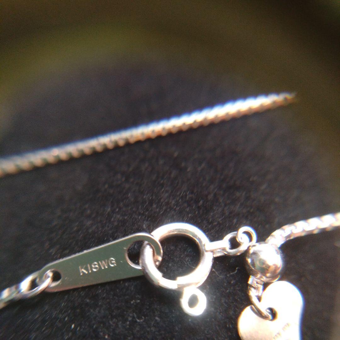 ■K18WG■美品K18ベネチアンネックレス金ホワイトゴールド☆早い者勝ち☆