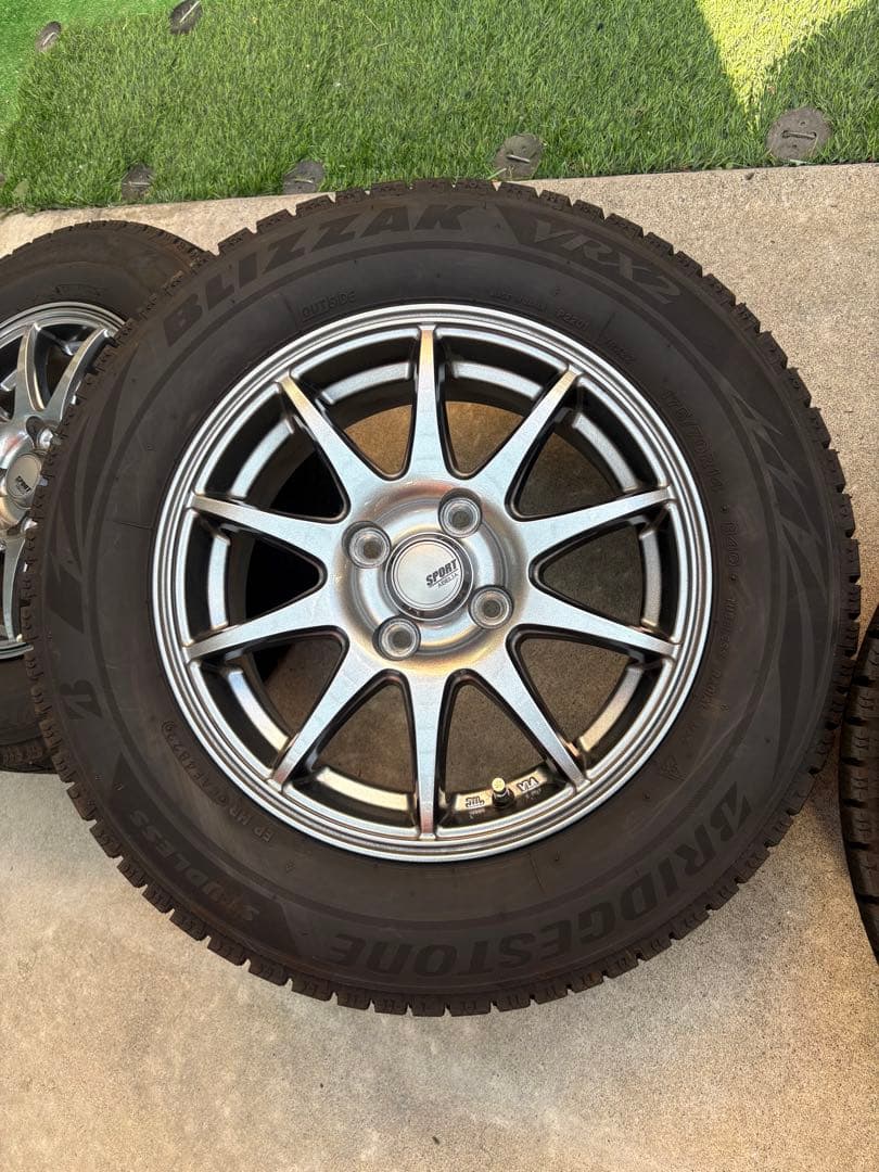 14インチ ホイール スタッドレスタイヤセット