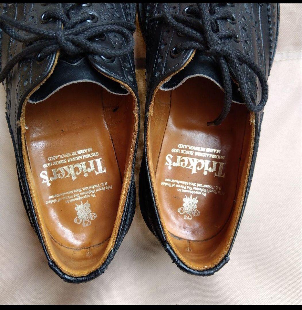 美品　トリッカーズ　バートン　セブンハーフ　ブラック