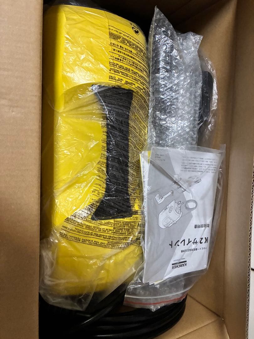 1回屋内使用　ケルヒャー　K2 サイレント