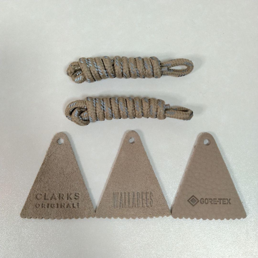 Clarks クラークス ワラビー ゴアテックス ベージュ