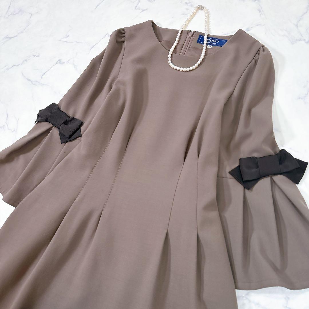 X狂ちゃん様　美品♡エムズグレイシー シックエレガントドレス ワンピース