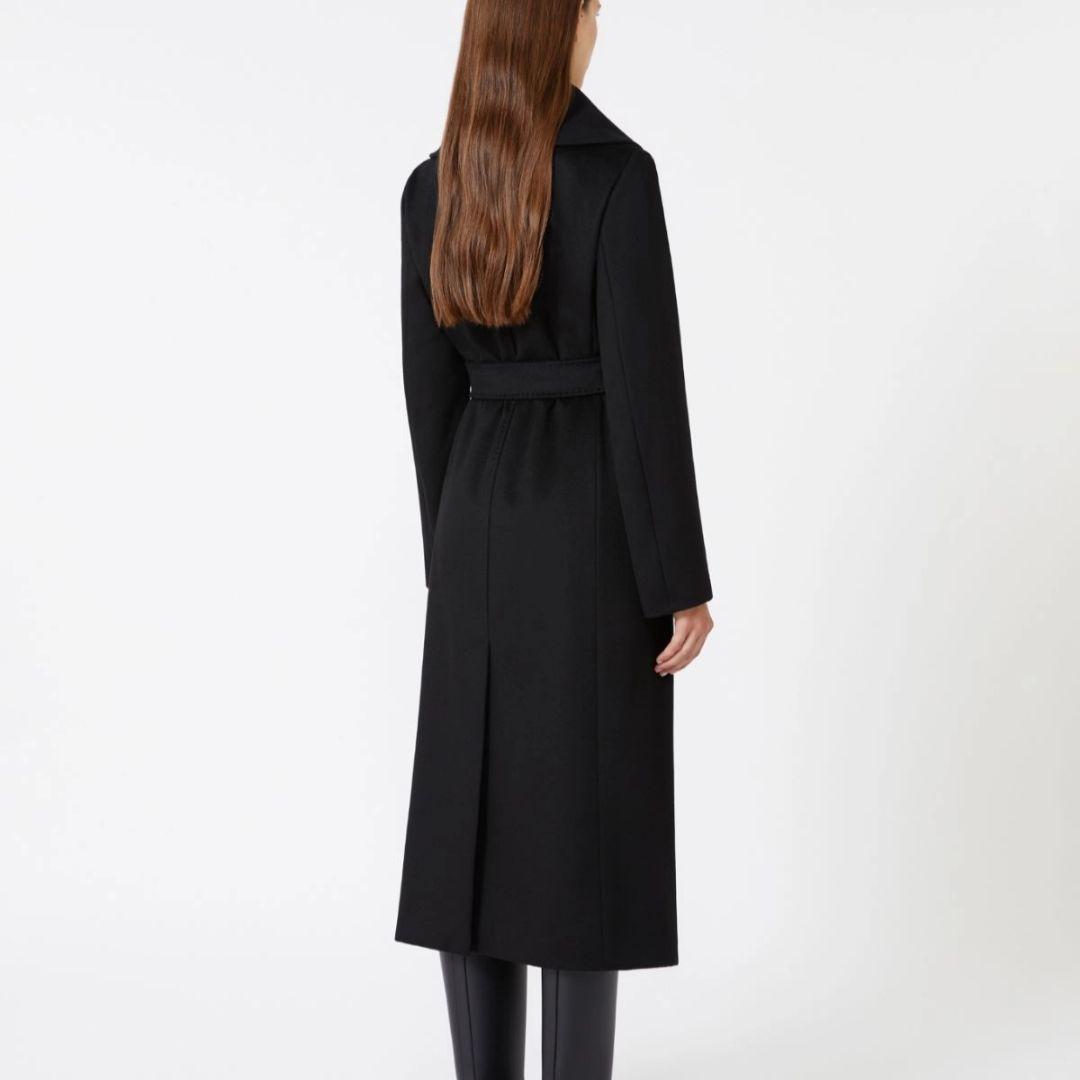 国内購入☆美品☆ Max Mara Studio ウールコート ロリアナ 黒40