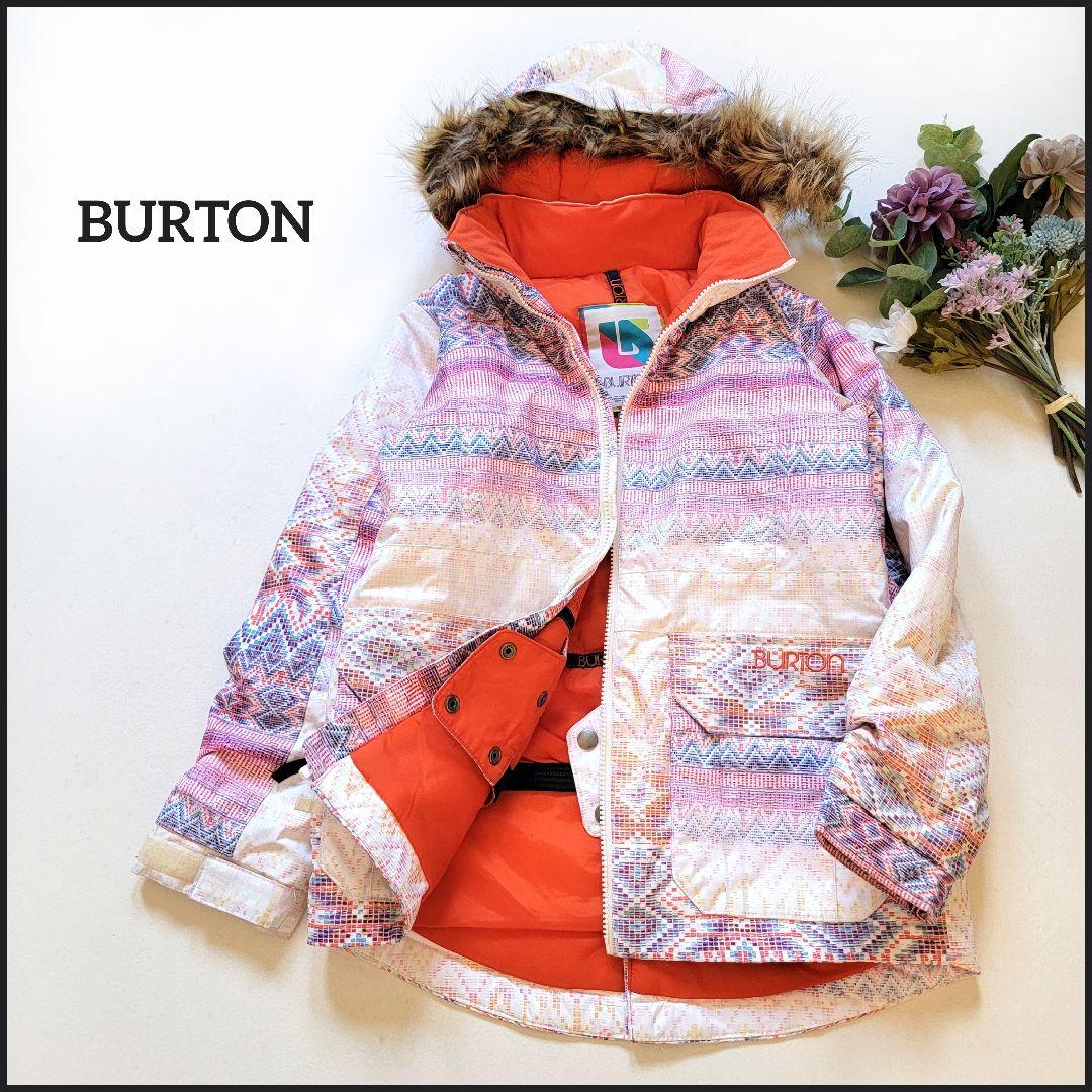 BURTON/バートン●2way/美品♪ファーフード付き多機能スノボウエア/S