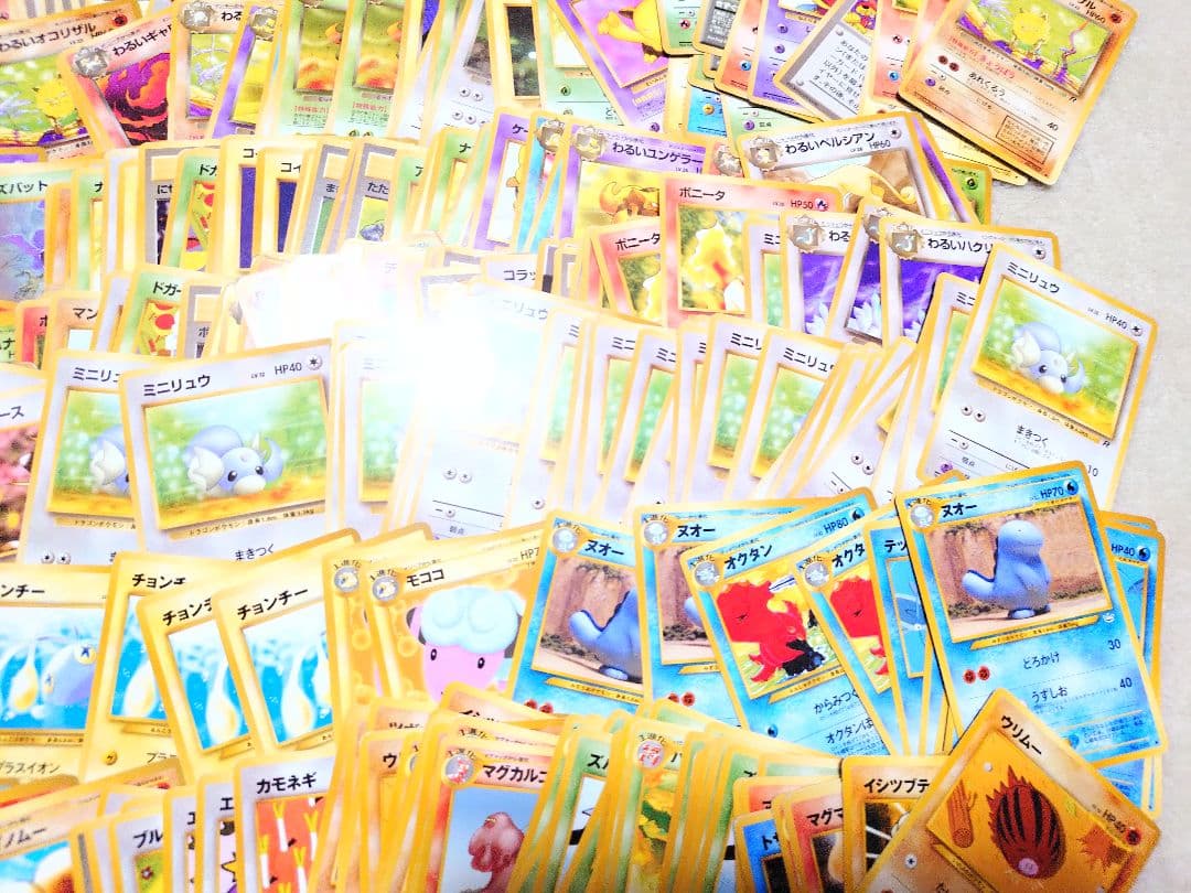 ポケモンカード　旧裏　ノーマル neo ゴースト　わるい　アンノーン　ニャース