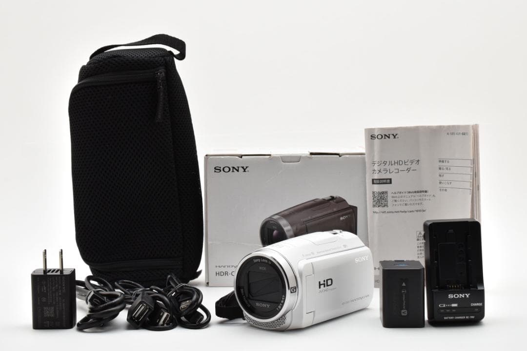 【美品】SONY HDR-CX680 ビデオカメラ【元箱付き・付属品多数】