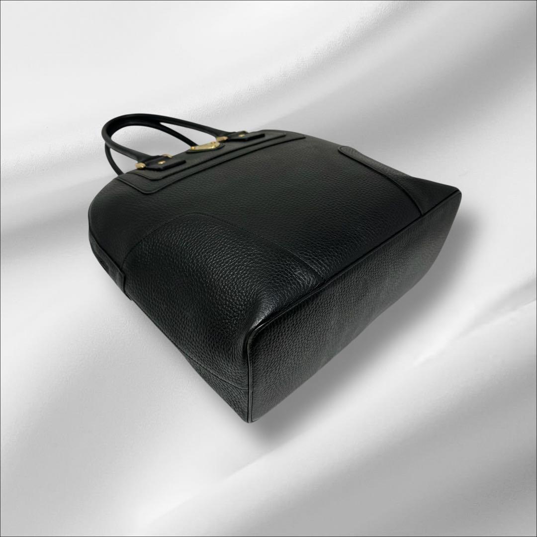 ちーちゃん様 ATAO アタオ ハンドバッグ アップル レザー ブラック