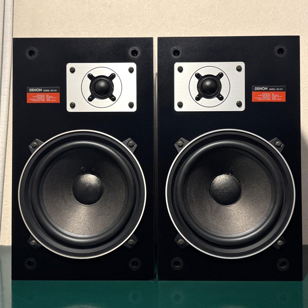 DENON SC-101 2ウェイ・密閉 低域:20cm 高域:3.2cmドーム