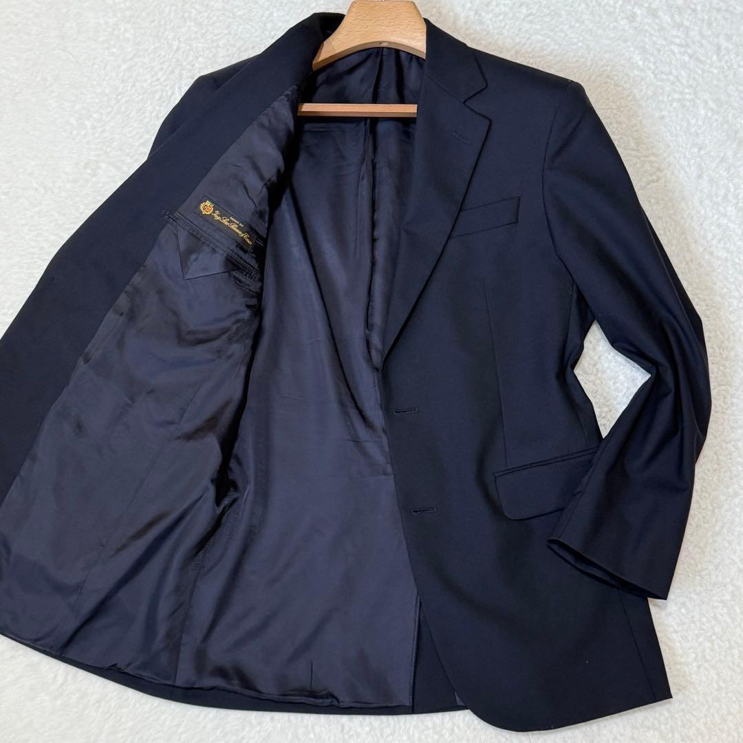 k*7様 ブルックブラザーズ 紺ブレ Madison ロロピアーナ 金ボタン シ