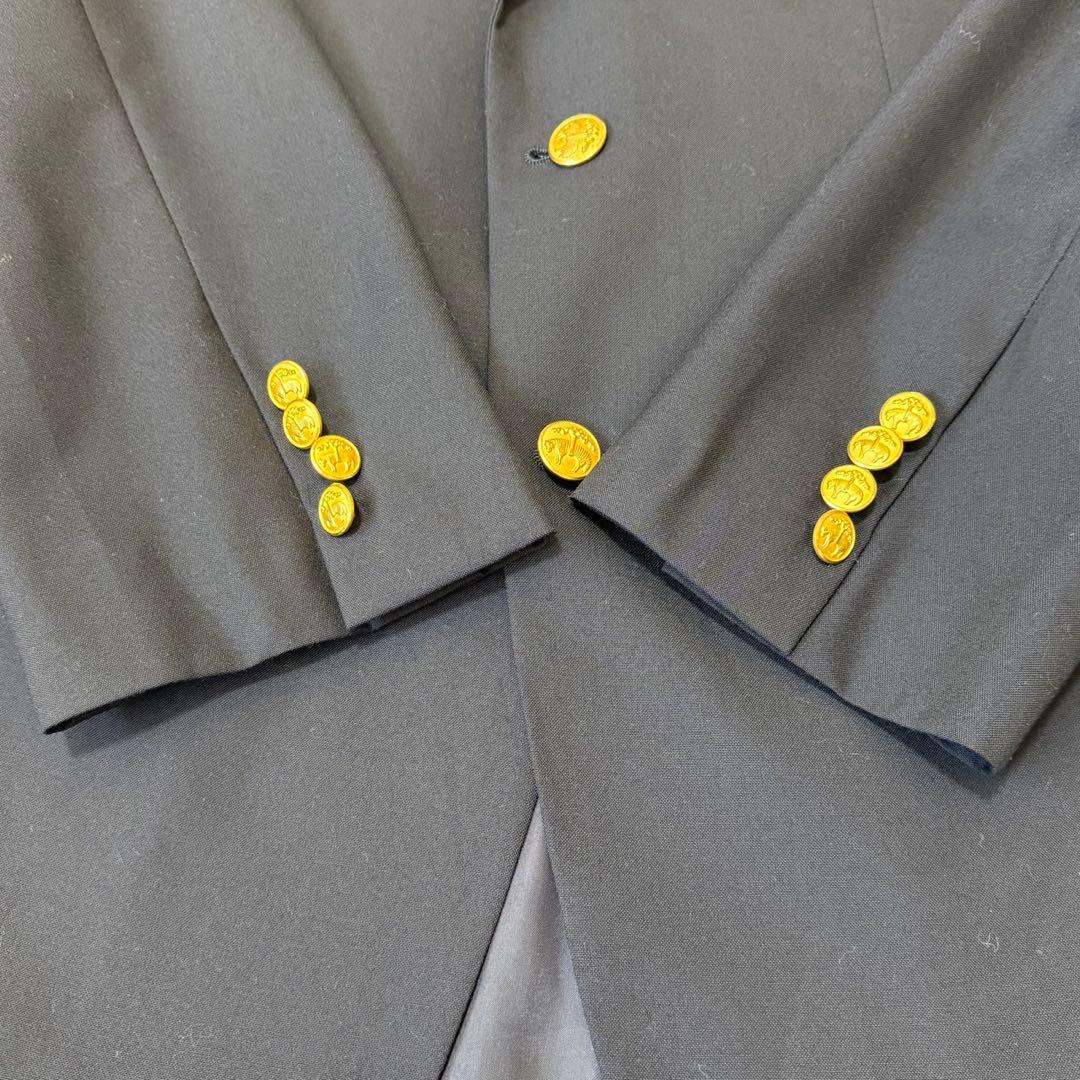 k*7様 ブルックブラザーズ 紺ブレ Madison ロロピアーナ 金ボタン シ