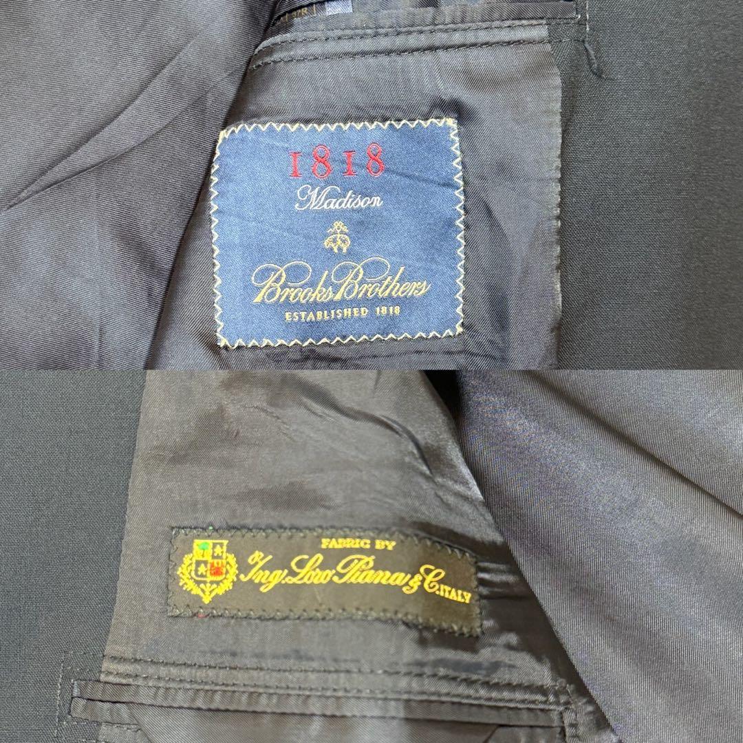 k*7様 ブルックブラザーズ 紺ブレ Madison ロロピアーナ 金ボタン シ