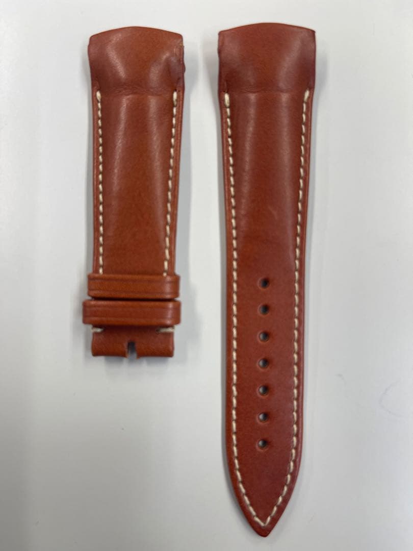 FRANCK MULLER純正革ベルト 22mm ブラウン メンズ用