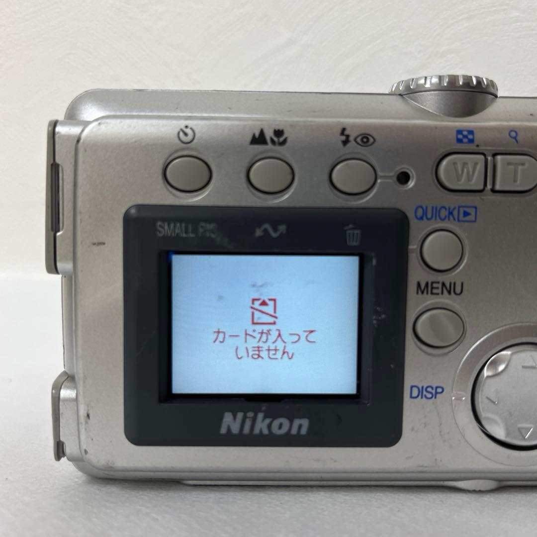 【通電確認済】ニコン　クールピクスE2000 デジカメ