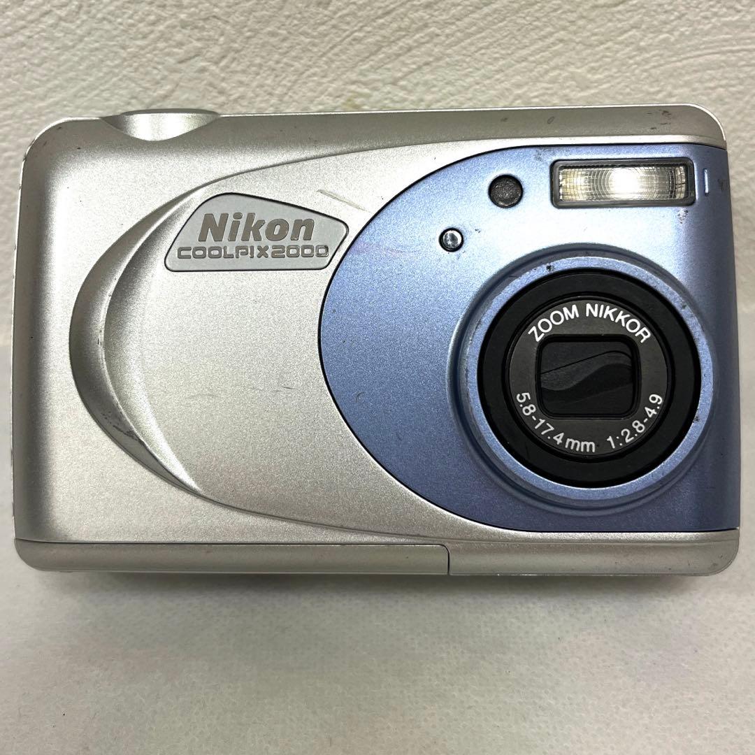 【通電確認済】ニコン　クールピクスE2000 デジカメ