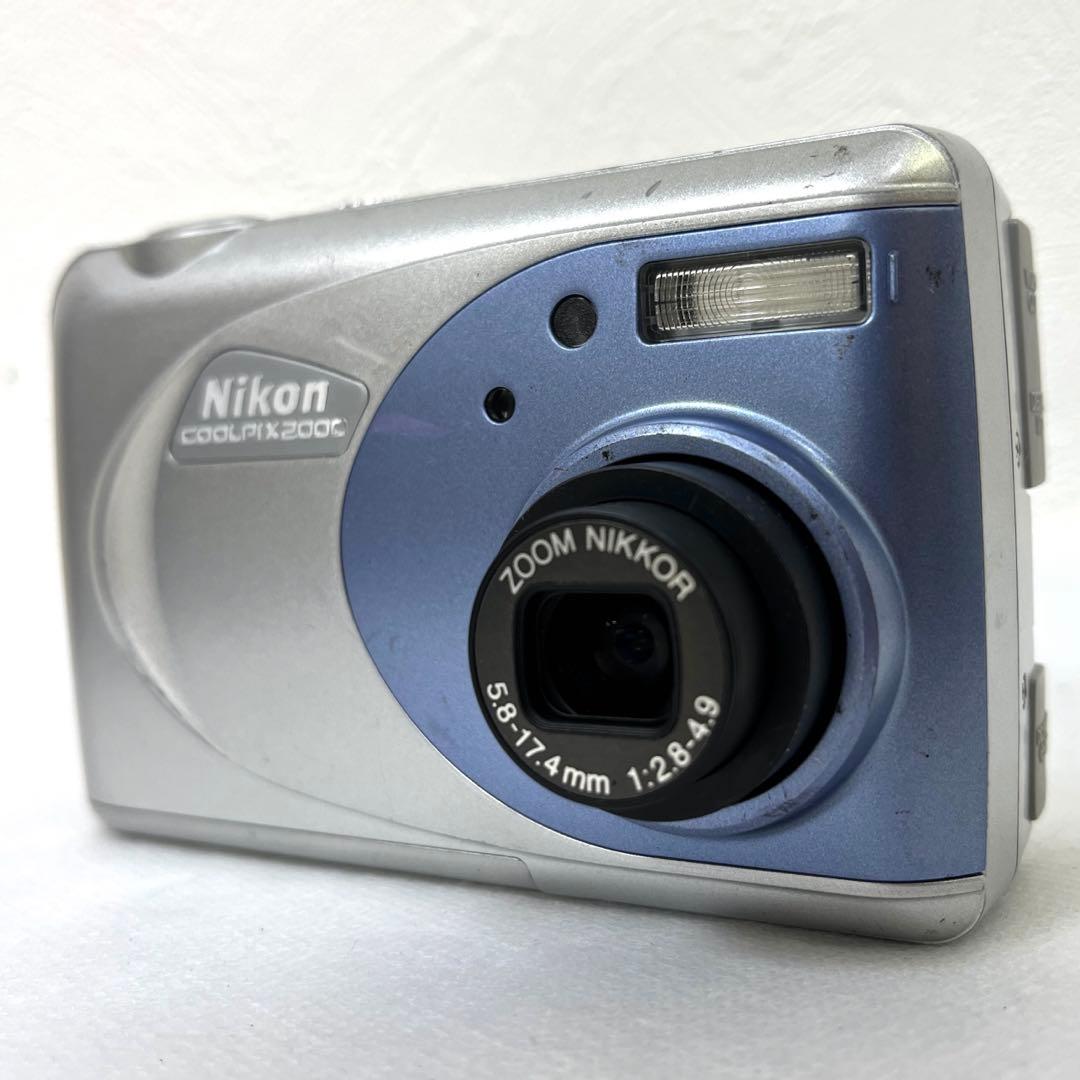 【通電確認済】ニコン　クールピクスE2000 デジカメ