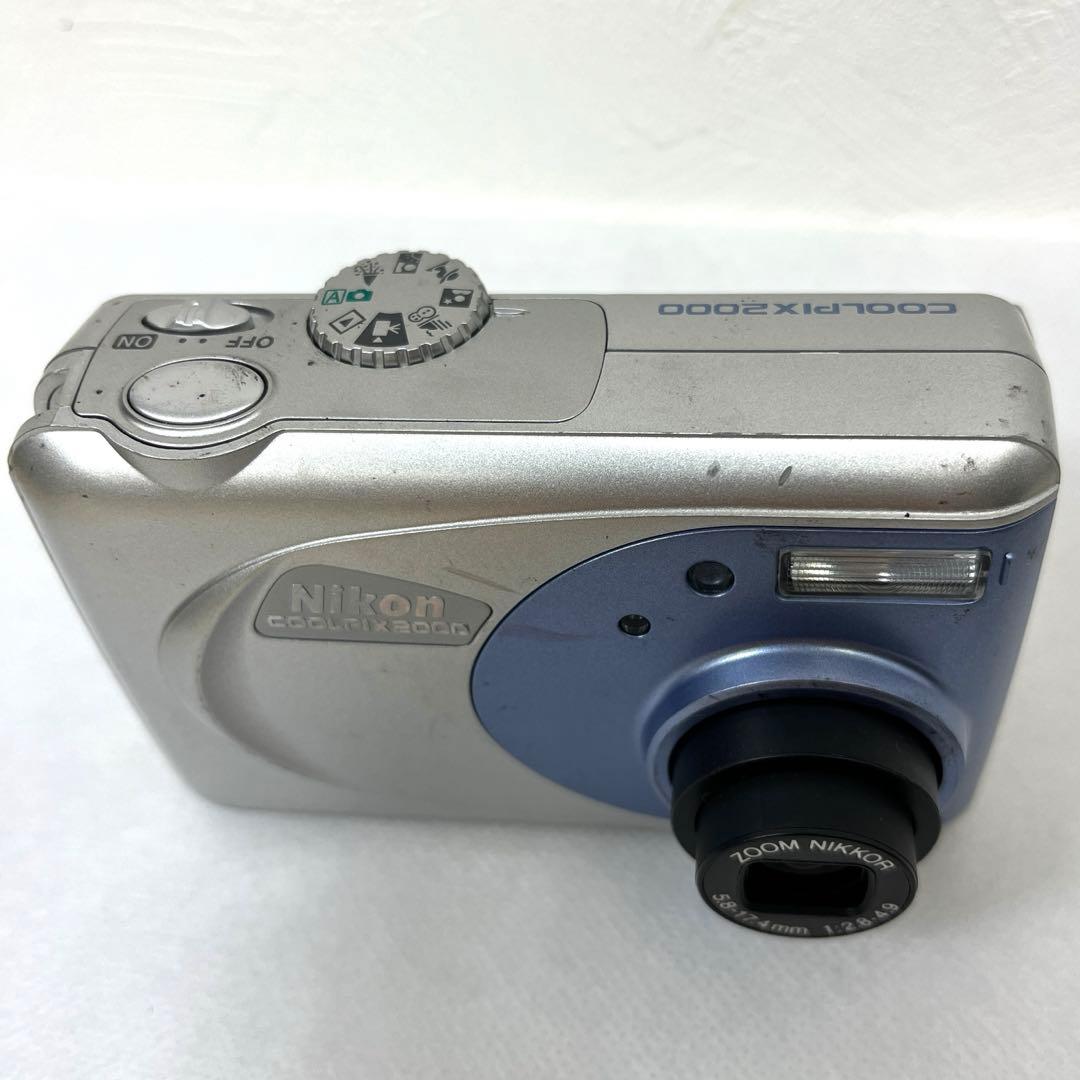 【通電確認済】ニコン　クールピクスE2000 デジカメ