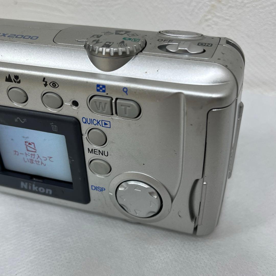 【通電確認済】ニコン　クールピクスE2000 デジカメ