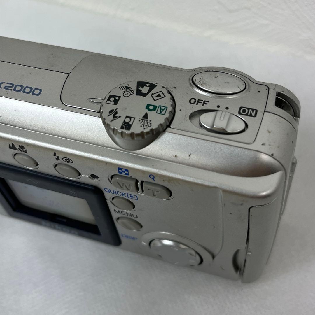 【通電確認済】ニコン　クールピクスE2000 デジカメ