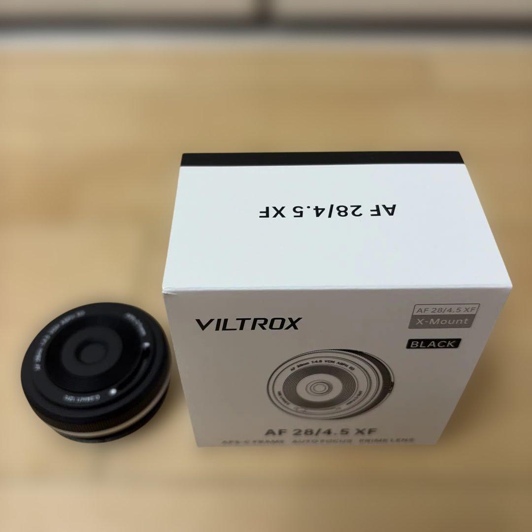 新同品 【VILTROX】AF 28mm F4.5 (Xマウント用)