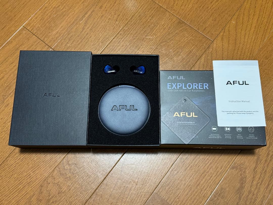 ほぼ新品 付属品未使用AFUL EXPLORER 4.4mm 1DD+2BA