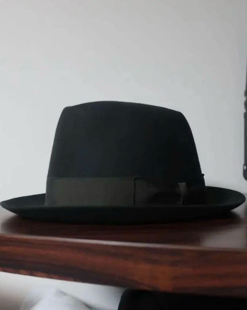 Borsalino ダークグリーン ラビットファー ハット