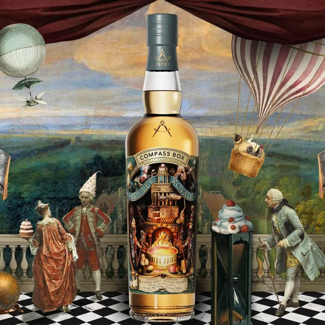 【2本】コンパスボックス ブリュレ ロワイヤル 49% 700ml 正規品